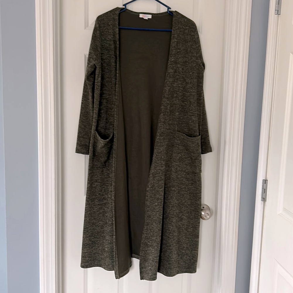 Sweater Duster Cardigan